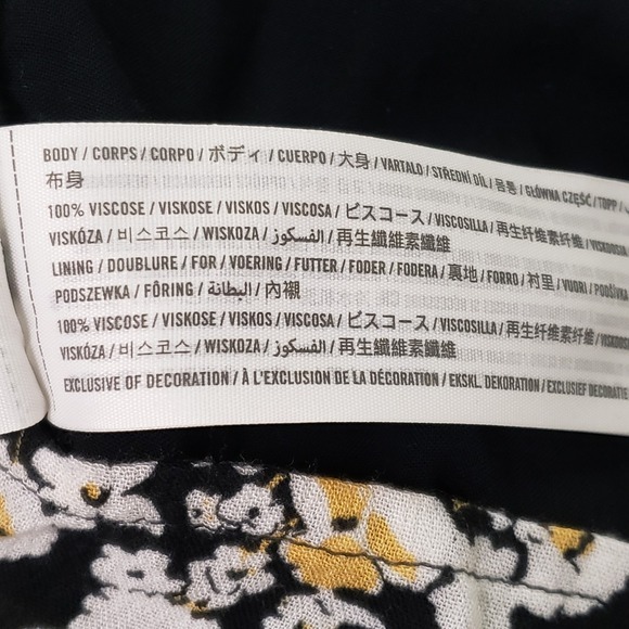 Abercrombie & Fitch Women Boho Floral Gauze High Low Midi Dress Size S Tie Front - Picture 7 of 12